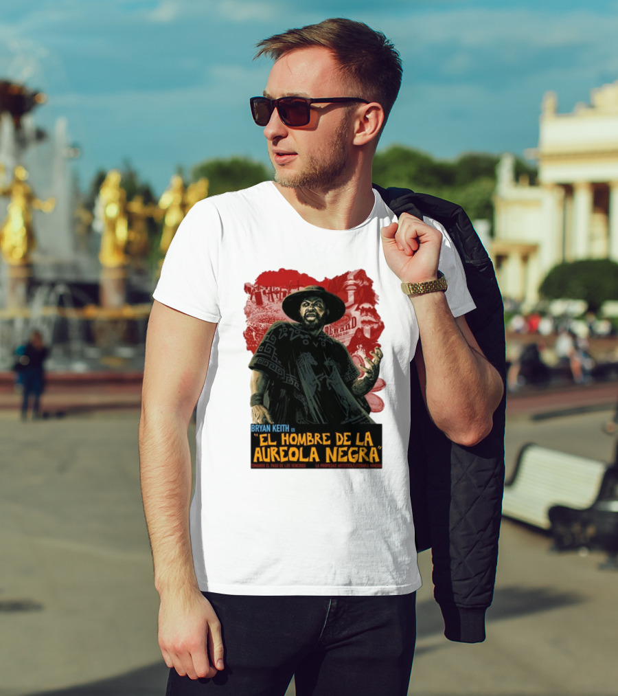 Bryan Keith Es El Hombre De La Aureola Negra Comando El Pago De Los Vencidos La Produccion Artistica Literaria Mexico T-Shirt