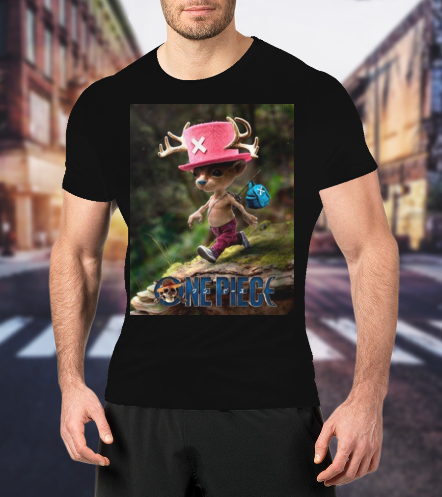 We Live We Love We Lie Chopper One Piece Smurf Cat T-Shirt