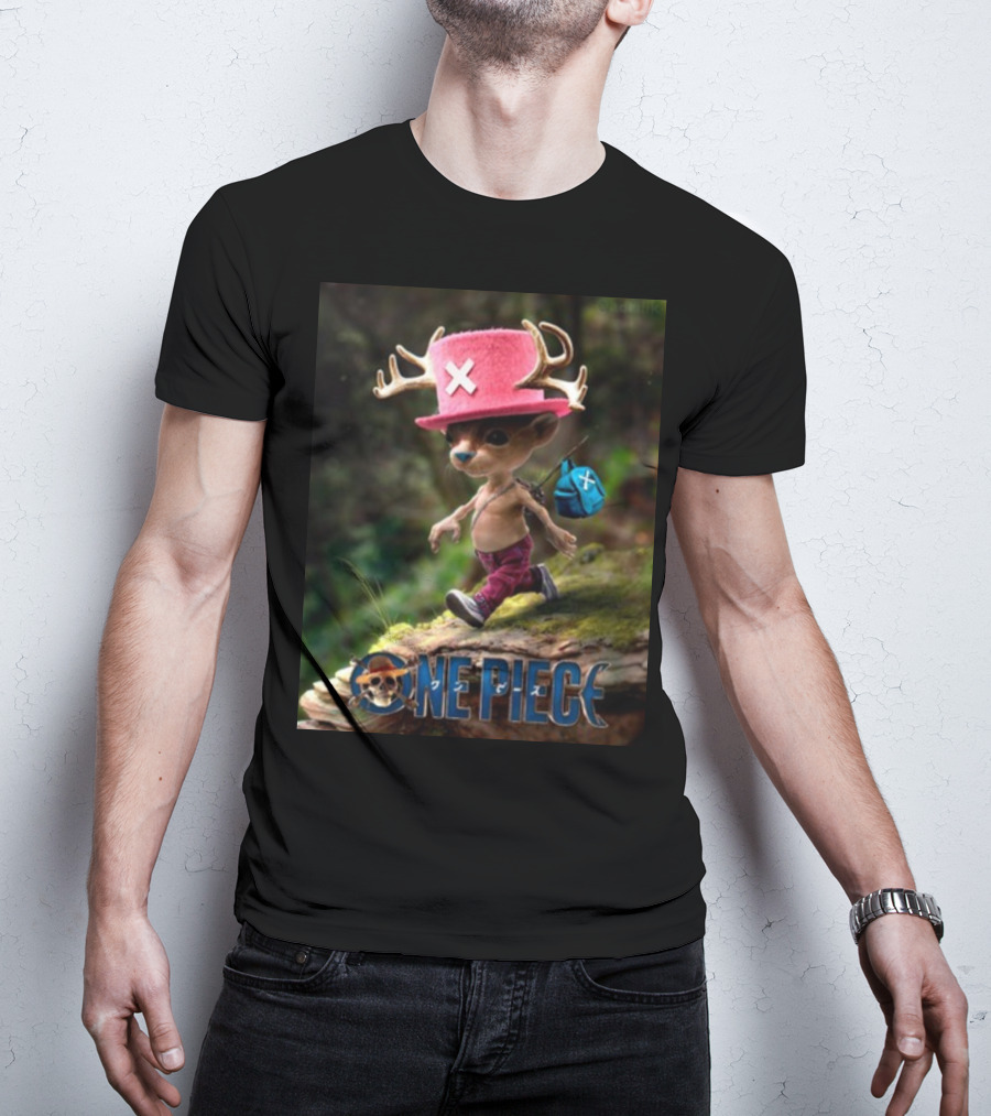 We Live We Love We Lie Chopper One Piece Smurf Cat T-Shirt