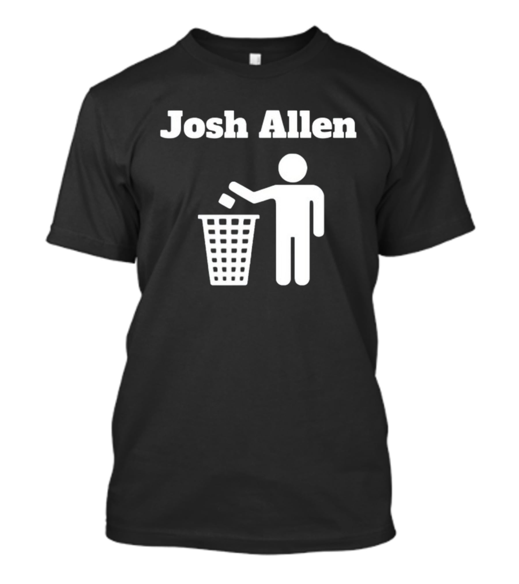 Josh Allen Trash Iconic Disposal Mock T-Shirt