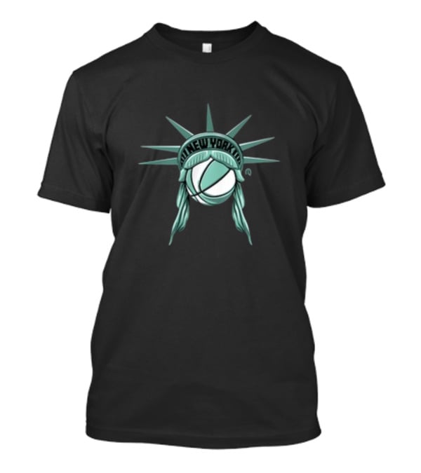 New York Liberty Basketball Ny Lady Liberty T-Shirt