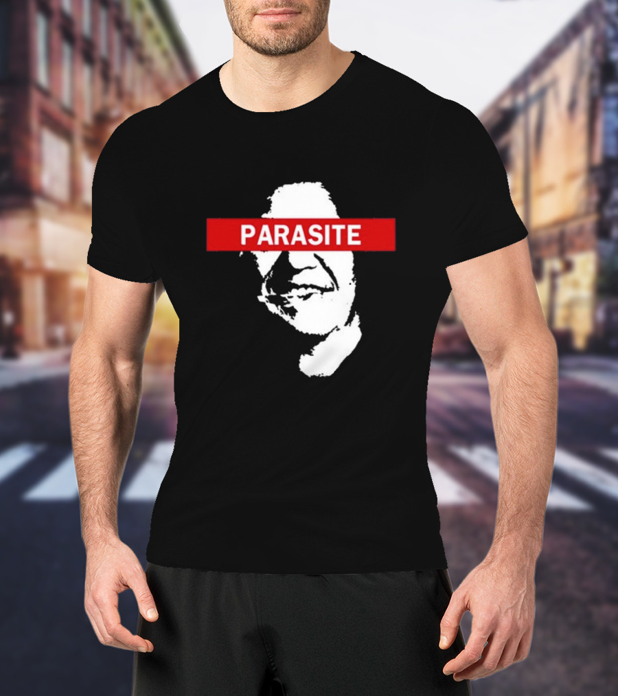 Nabunturanguy Davaomigrant Parasite Face Red Bar Iconic T-Shirt