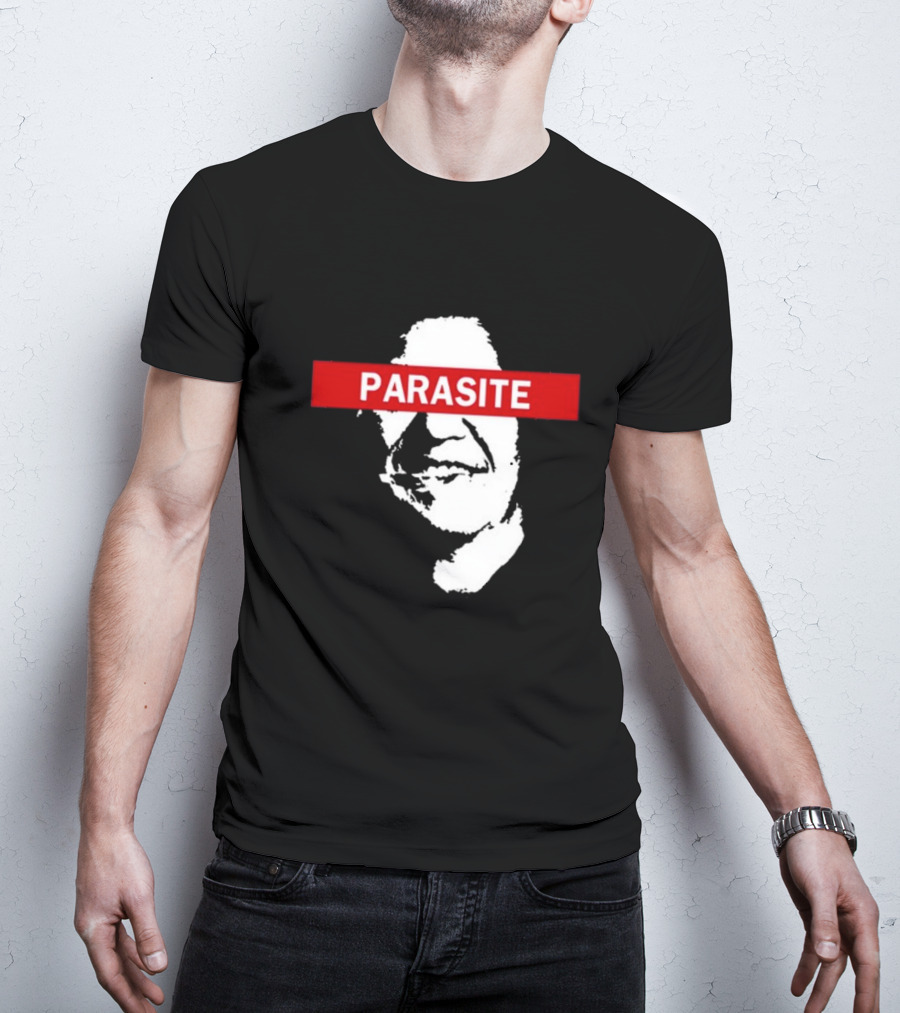 Nabunturanguy Davaomigrant Parasite Face Red Bar Iconic T-Shirt