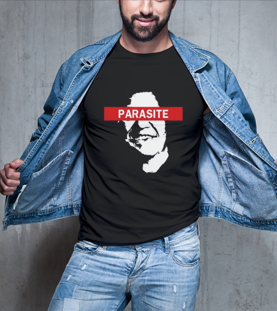 Nabunturanguy Davaomigrant Parasite Face Red Bar Iconic T-Shirt