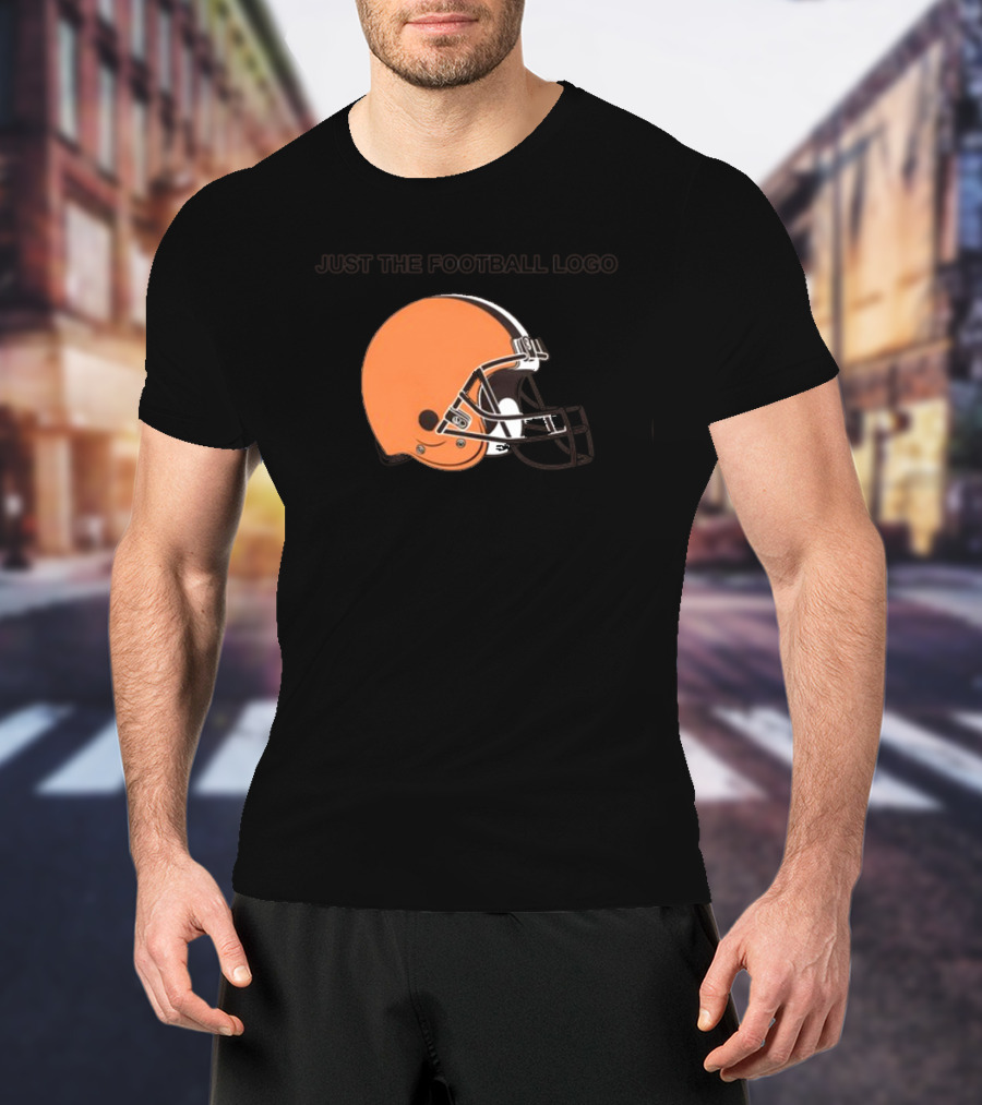 Cleveland Just The Football Helmet T-Shirt