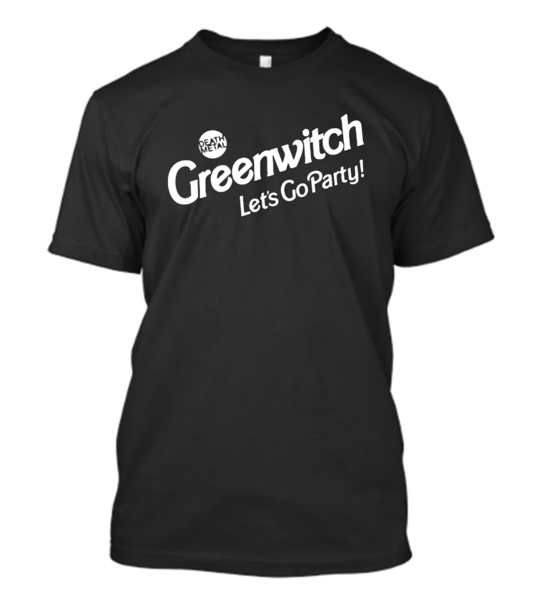 Death Metal Greenwitch Let's Go Party The Pit Benefit T-Shirt