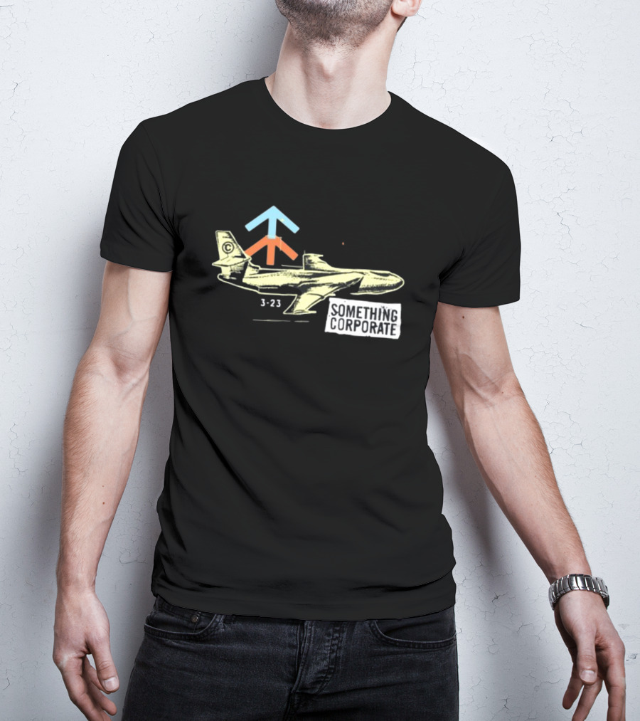 Something Corporate North Airplane 3-23 T-Shirt