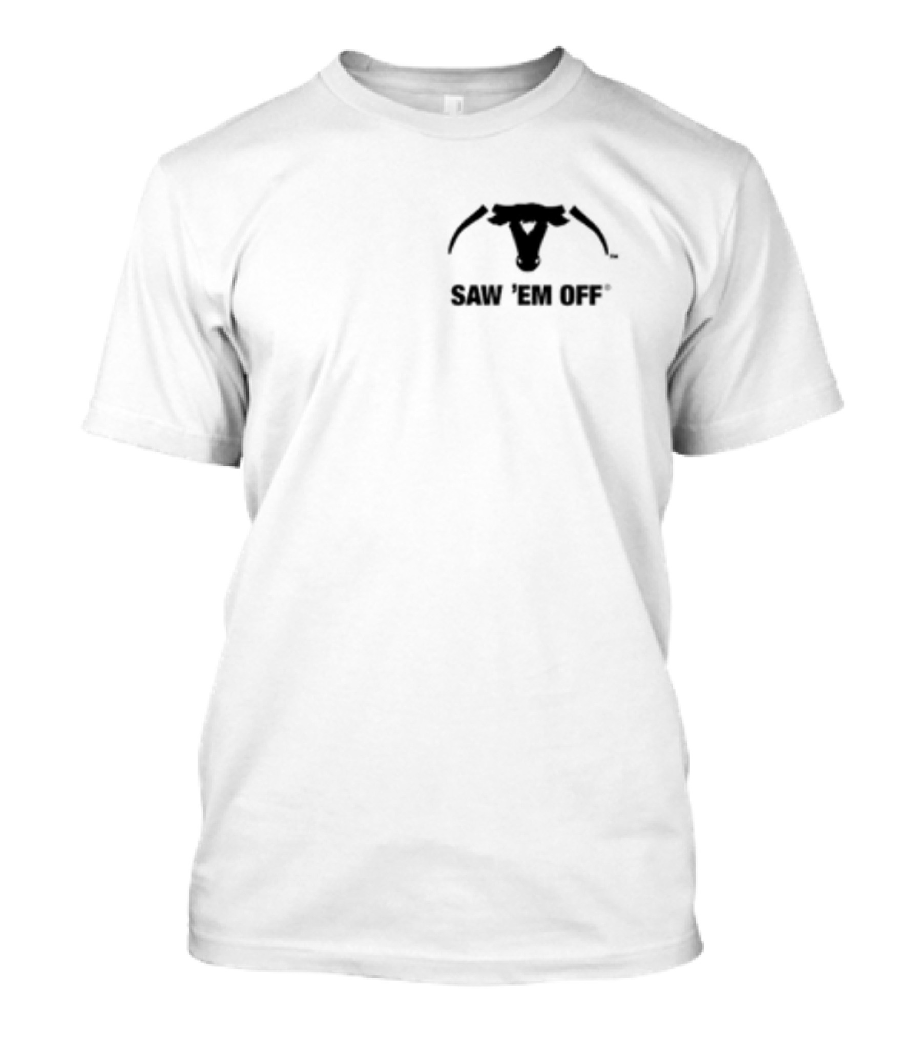 Saw 'Em Off Anti Burnt Orange Longhorn Rivalry T-Shirt