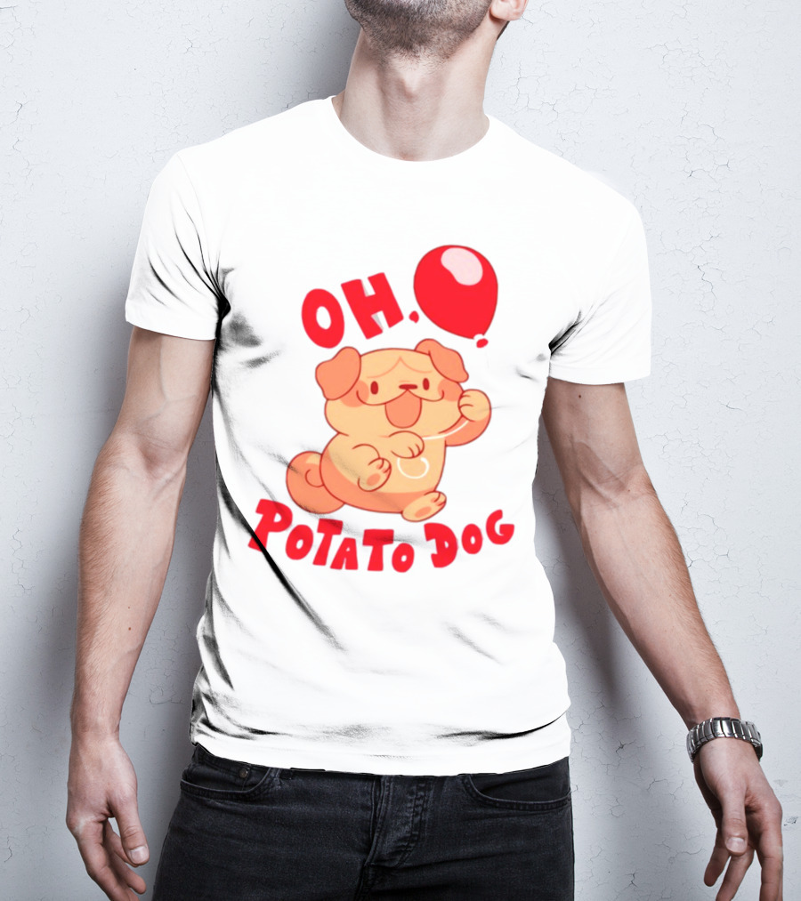 Bandwear Parry Gripp Oh Potato Dog With Balloon T-Shirt