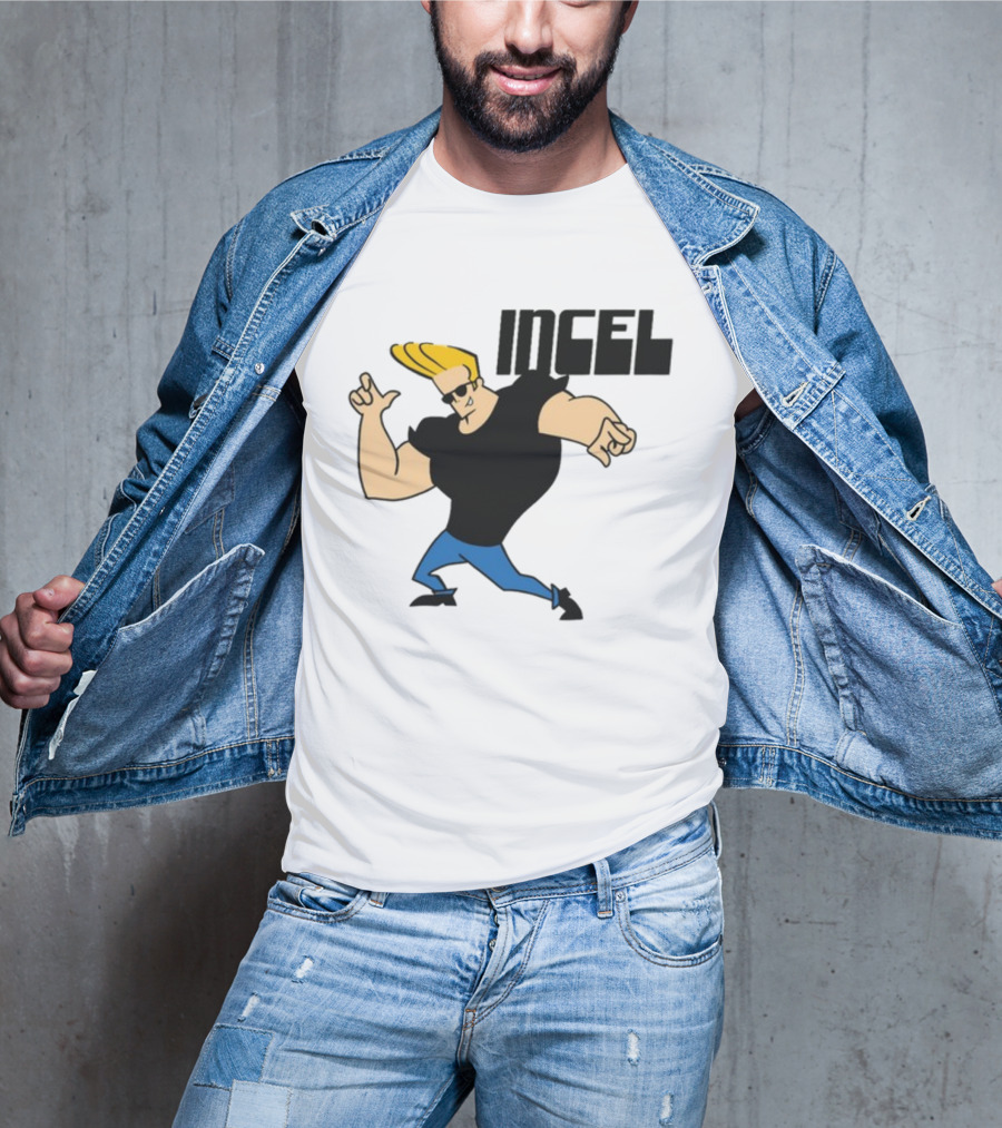 Incel Character With Blond Hair And Sunglasses T-Shirt