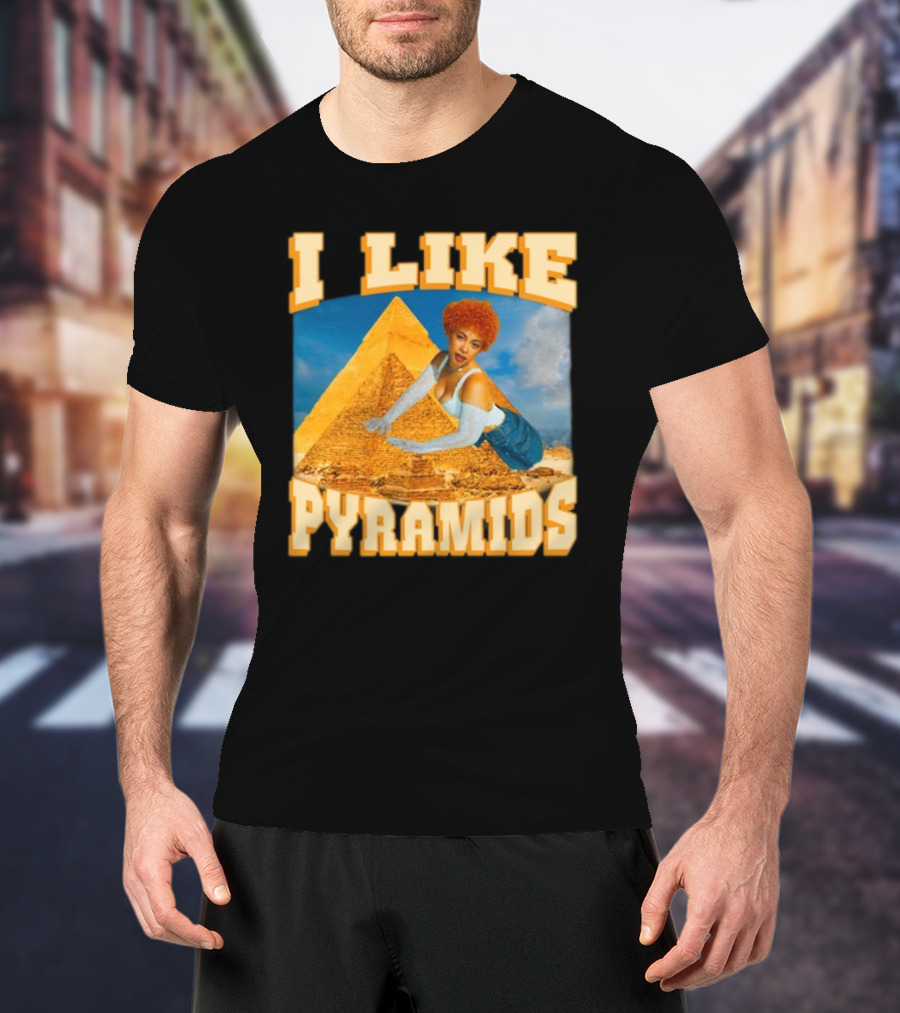 Ice Spice I Like Pyramids 90s Style Cleopatra Nostalgia T-Shirt