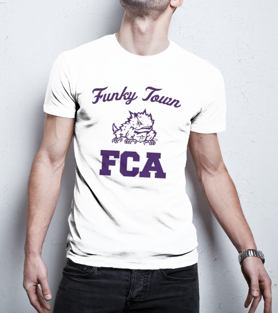 Funky Town FCA Horned Frog T-Shirt
