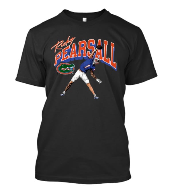 Ricky Pearsall Florida Gators Football Catch Caricature T-Shirt