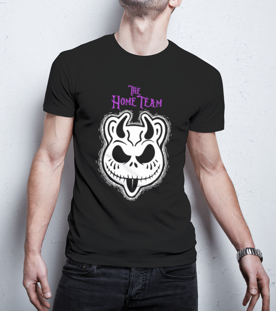 The Home Team Jack Mask Devil Face T-Shirt