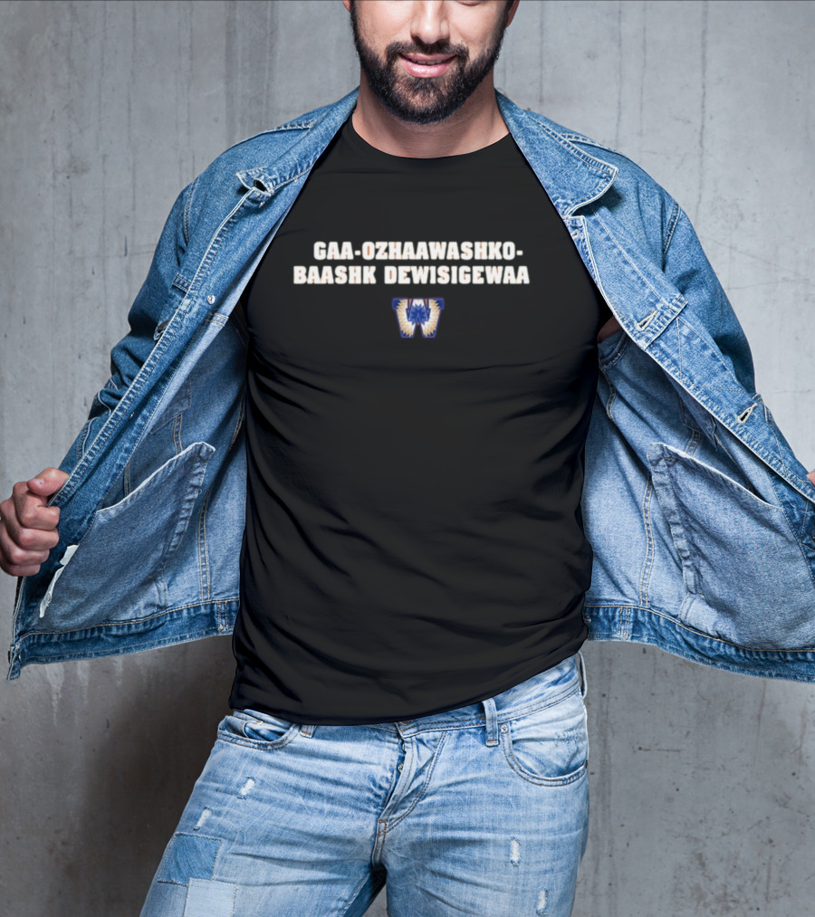 Coach O'Shea Winnipeg Blue Bombers Gaa-Ozhaawashko-Baashkidewisigewaad T-Shirt