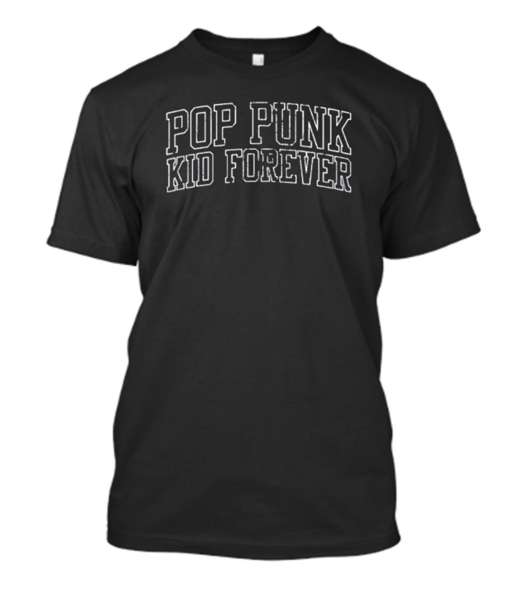 Pop Punk Kid Forever Nostalgia Anthem Emo Music Fashion T-Shirt