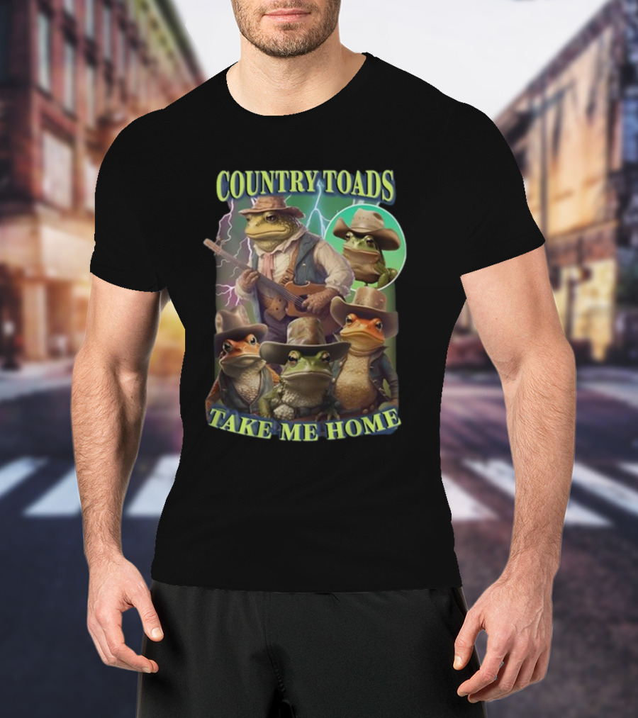 Country Toads Take Me Home T-Shirt