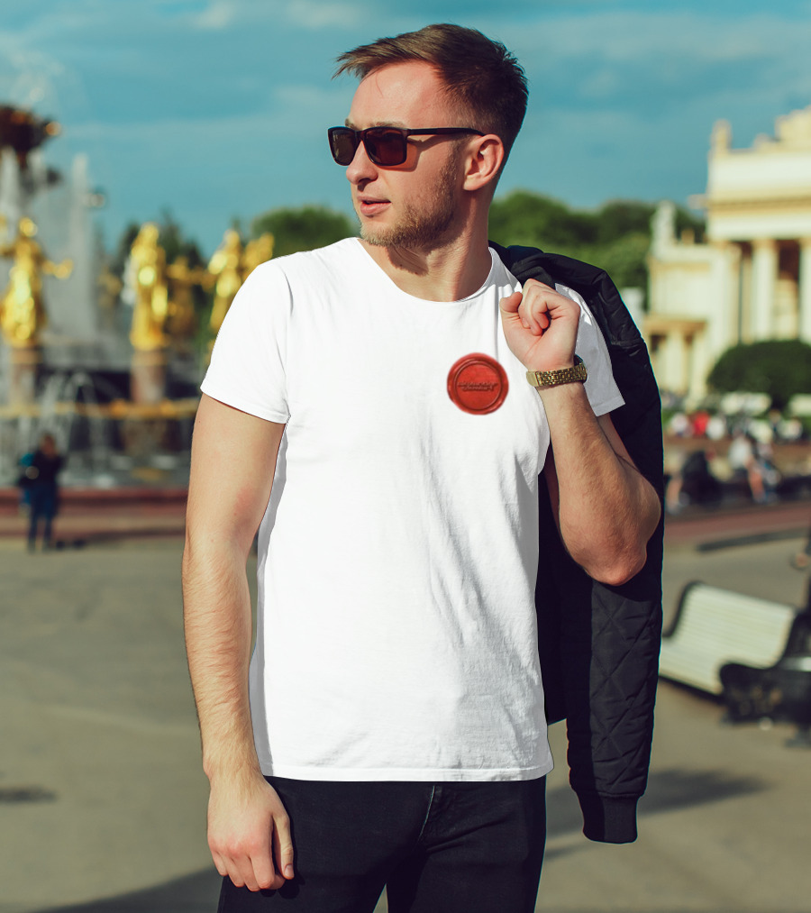 Alexanderstewartstore I Wish You Cheated Wax Seal T-Shirt
