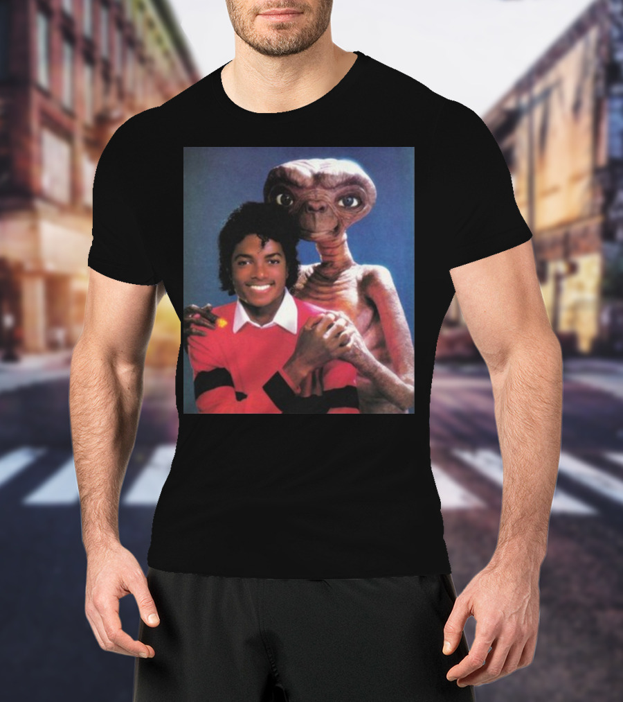 Mj And Et Iconic Collaboration T-Shirt