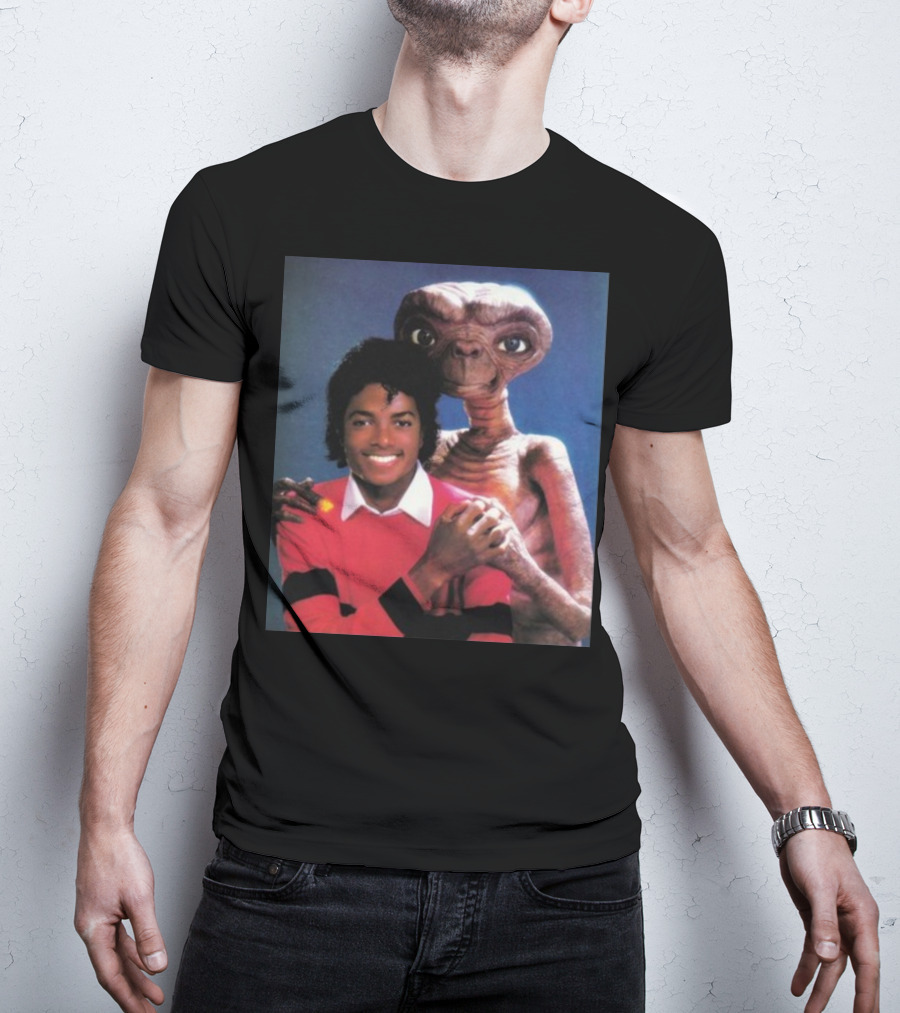 Mj And Et Iconic Collaboration T-Shirt