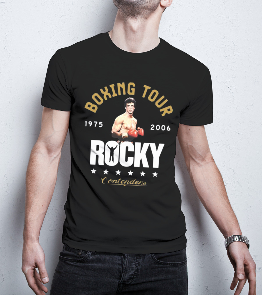 Boxing Tour Rocky 1975 2006 Contenders T-Shirt