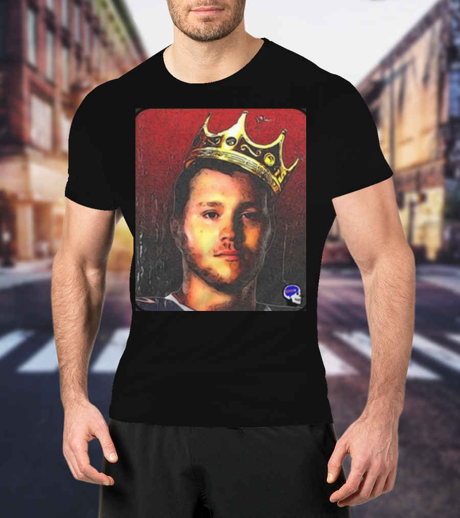 Goodberry Variant King Josh Of Buffalo Football Crown T-Shirt