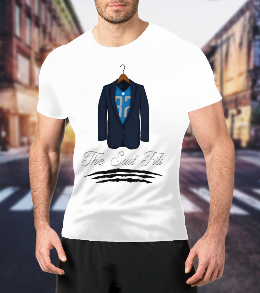 Tom Grossi 32 The Suit Fits Jersey And Blazer T-Shirt
