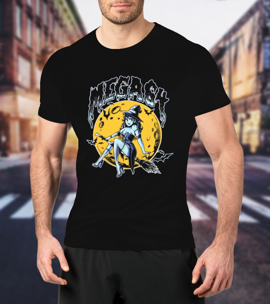MEGASH Moon Witch Rider T-Shirt