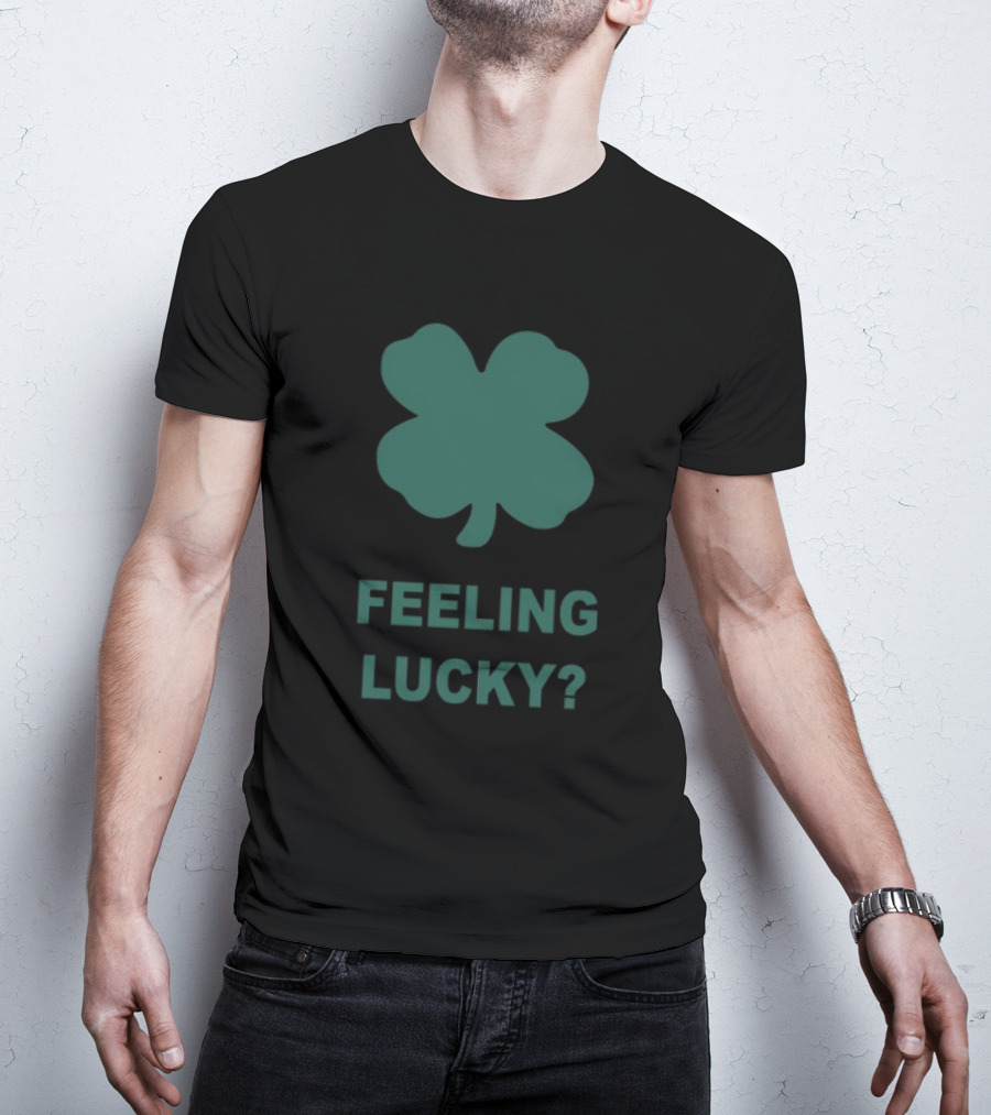 Feeling Lucky Clover Paul Mescal Wearing T-Shirt