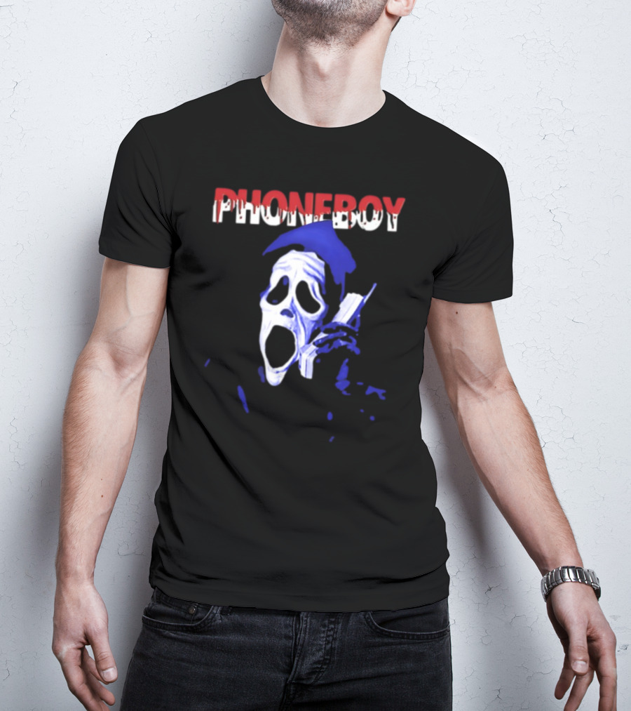 PHONEBOY Bloody Phone Call Mask T-Shirt