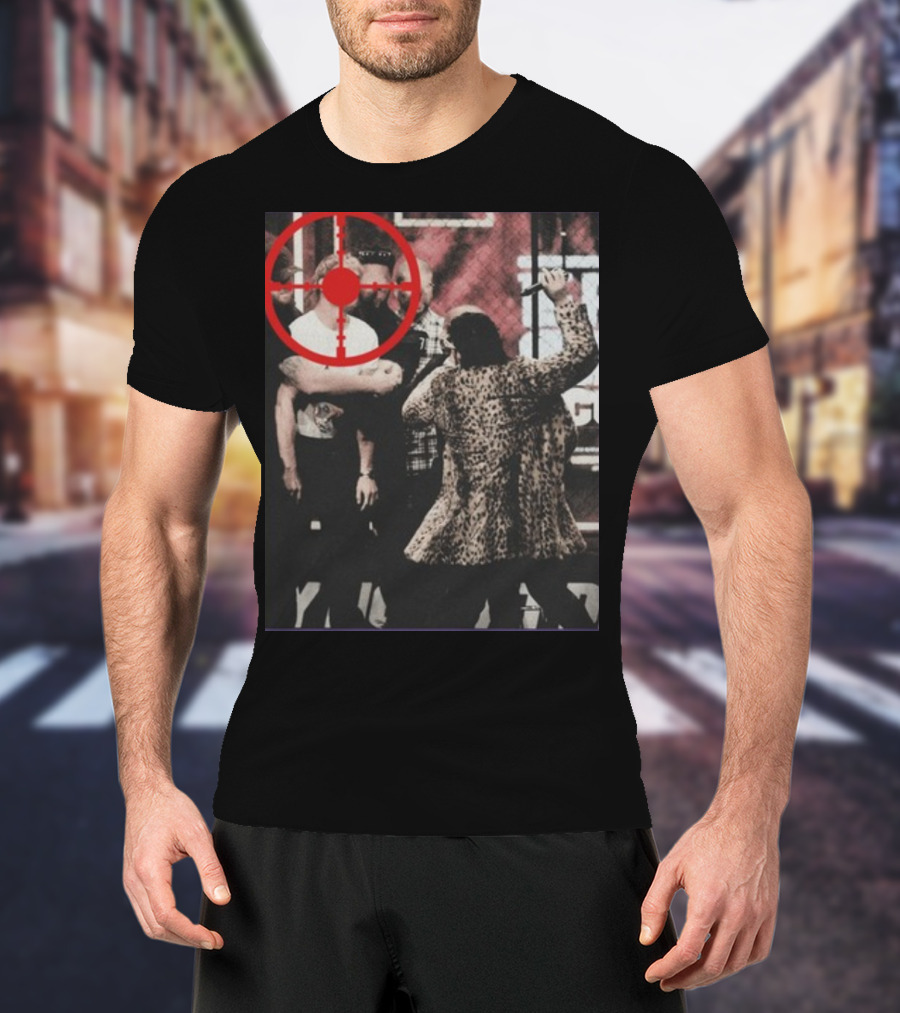 Limited Dillon Danis X Full Violence Bullseye Red Target Man Confrontation T-Shirt