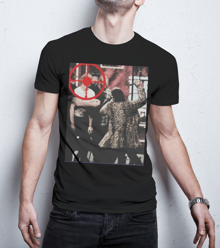 Limited Dillon Danis X Full Violence Bullseye Red Target Man Confrontation T-Shirt