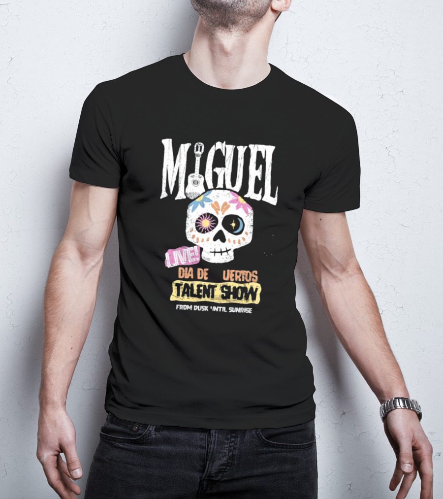 Miguel Live Dia De Muertos Talent Show From Dusk 'Til Sunrise T-Shirt