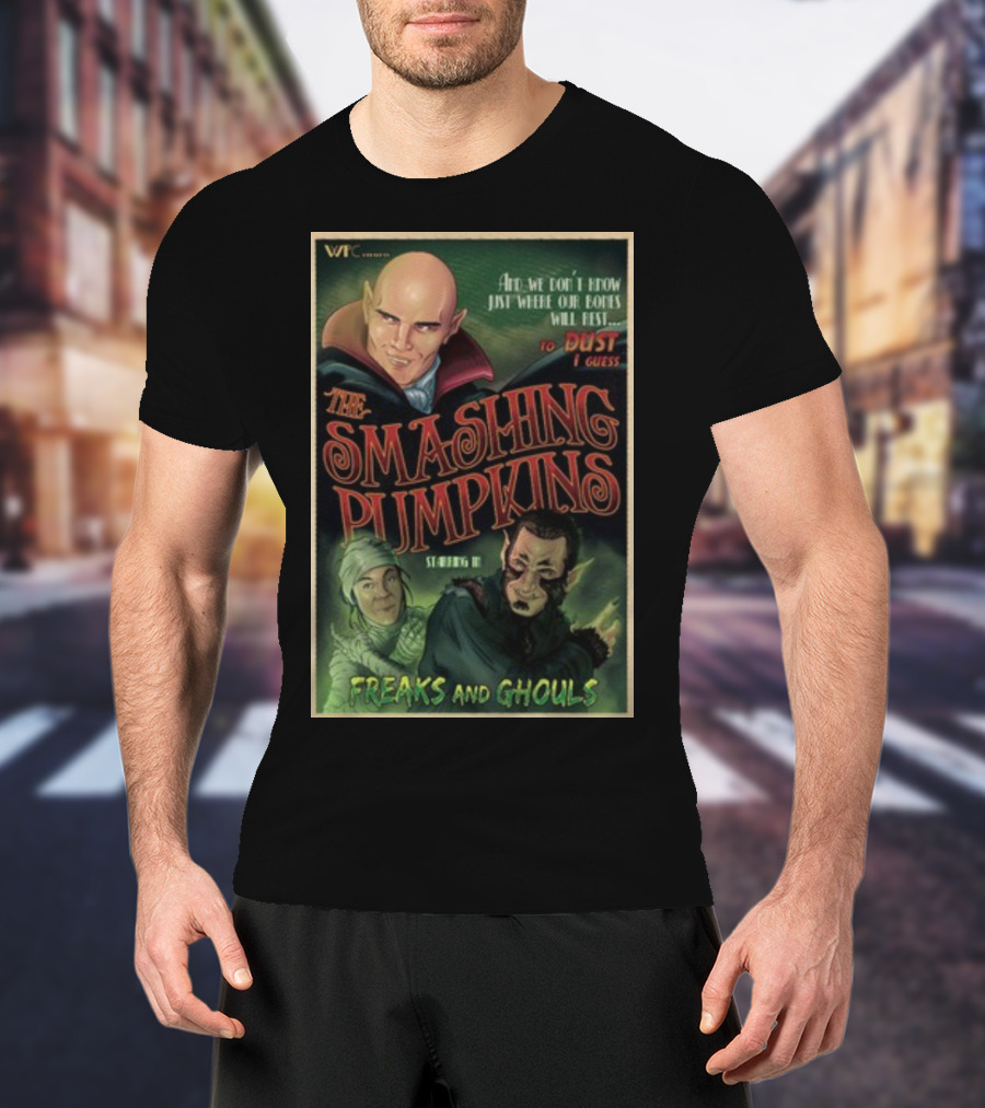 THE SMASHING PUMPKINS TO DUST I GUESS FREAKS AND GHOULS VPC 5 SCREAMING ME T-Shirt