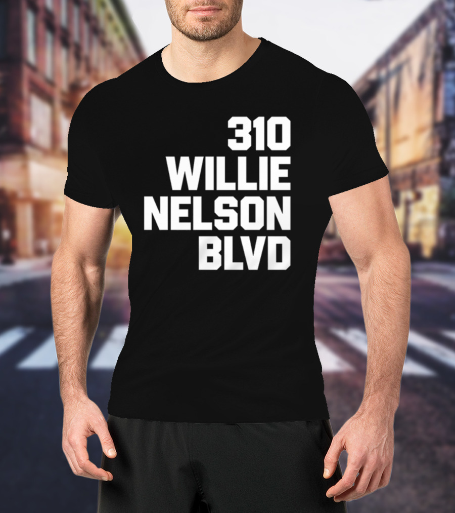 310 Willie Nelson Blvd T-Shirt