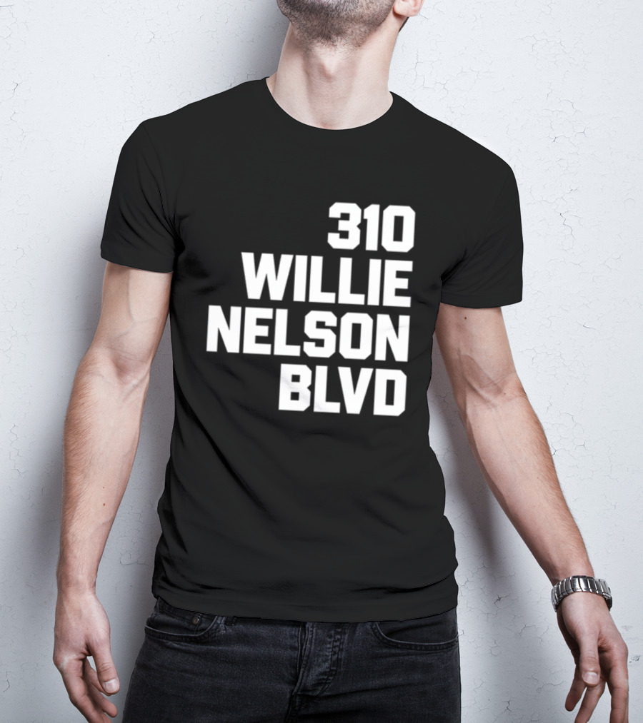 310 Willie Nelson Blvd T-Shirt