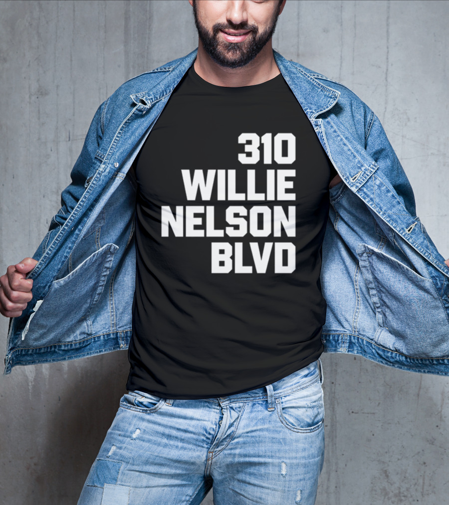 310 Willie Nelson Blvd T-Shirt