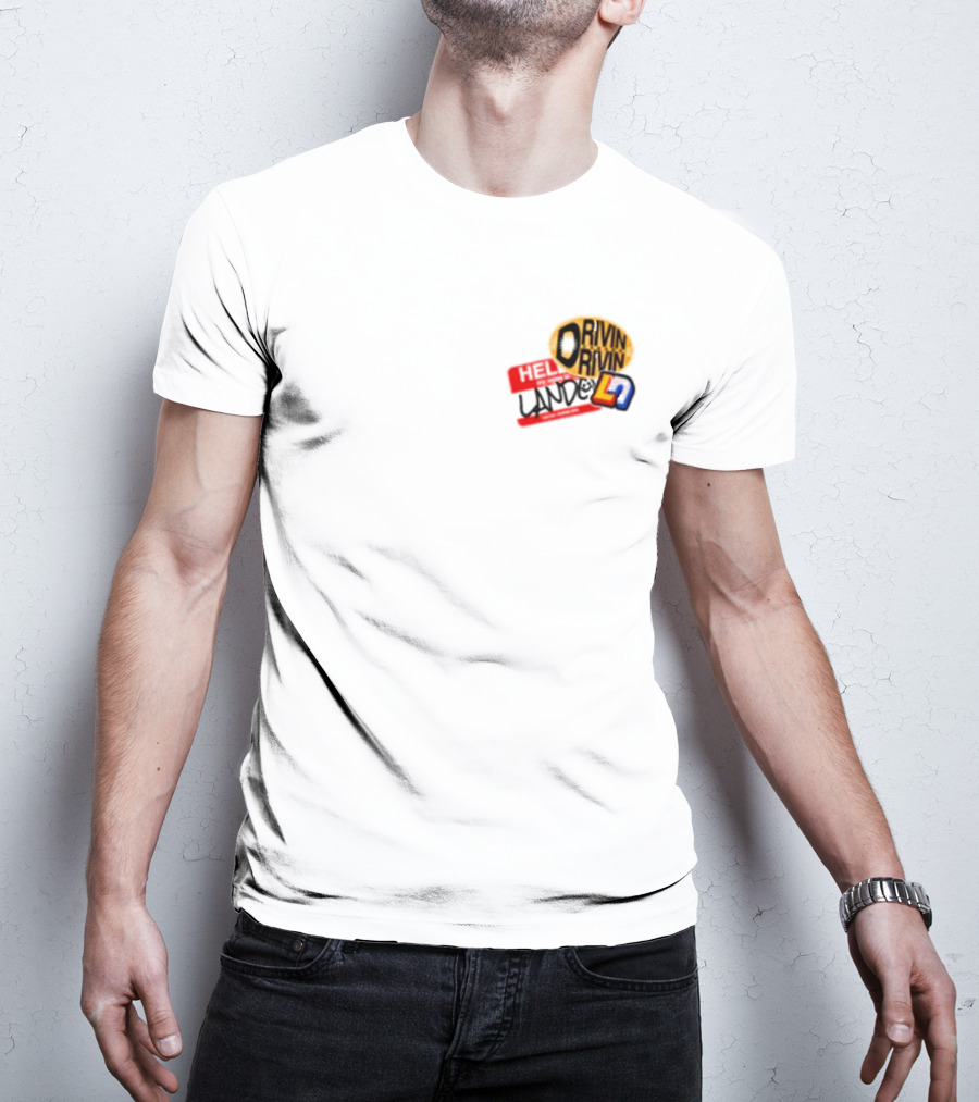 Hello My Name Is Lando Drivin' Drivin' Race 100 L7 T-Shirt