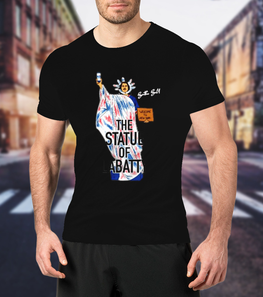 The Statue Of Labatt Brother Bill Welcome To New York T-Shirt