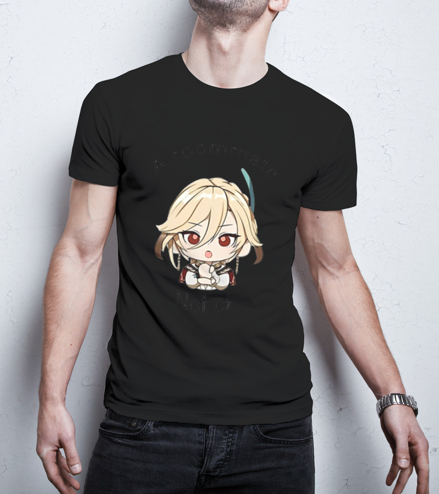 A Roommate Not Ok Anime Character Chibi T-Shirt
