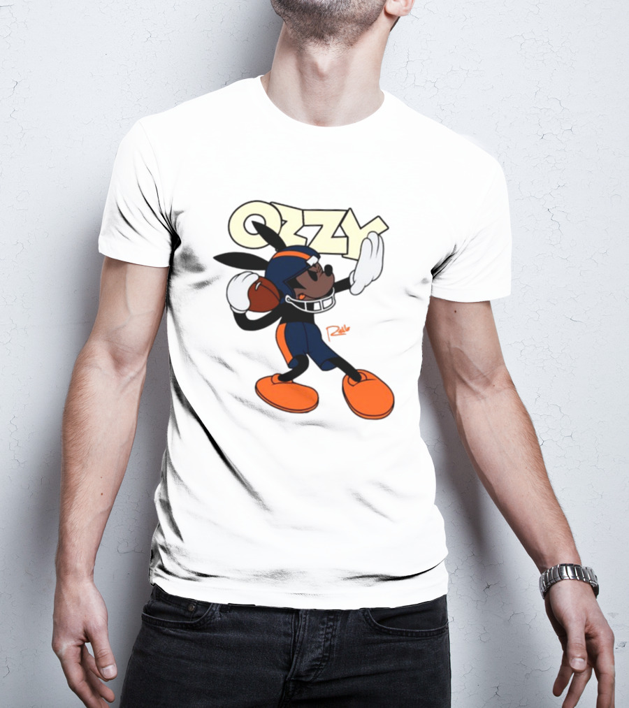 Ozzy Chicago Over Everything X Rello Football Player T-Shirt