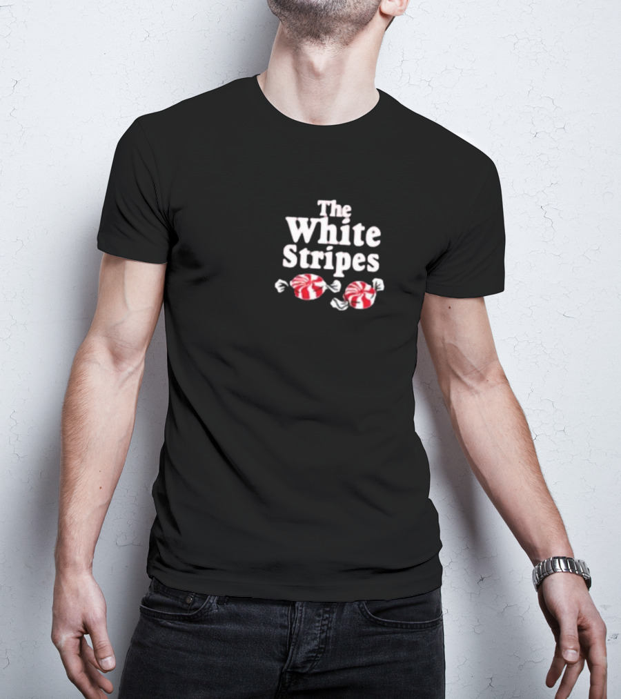 The White Stripes Peppermint Candy T-Shirt