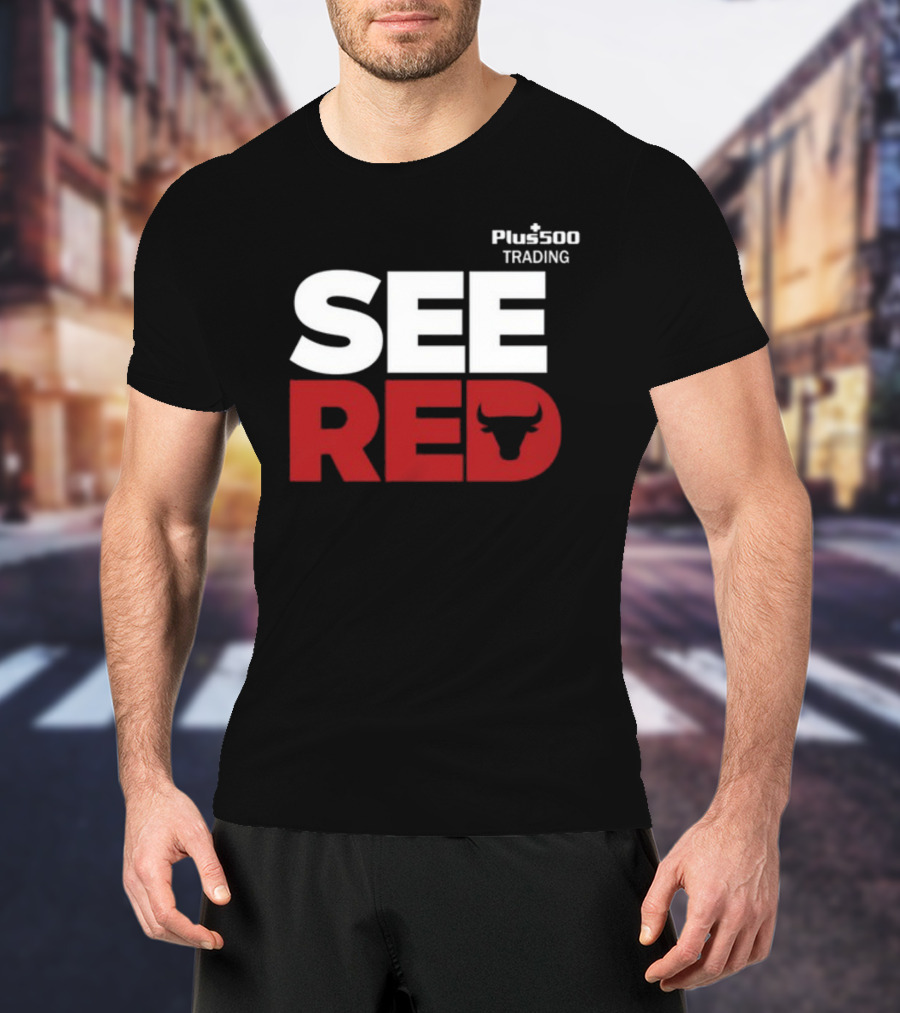 Zach Lavine See Red Bulls Plus500 Trading T-Shirt