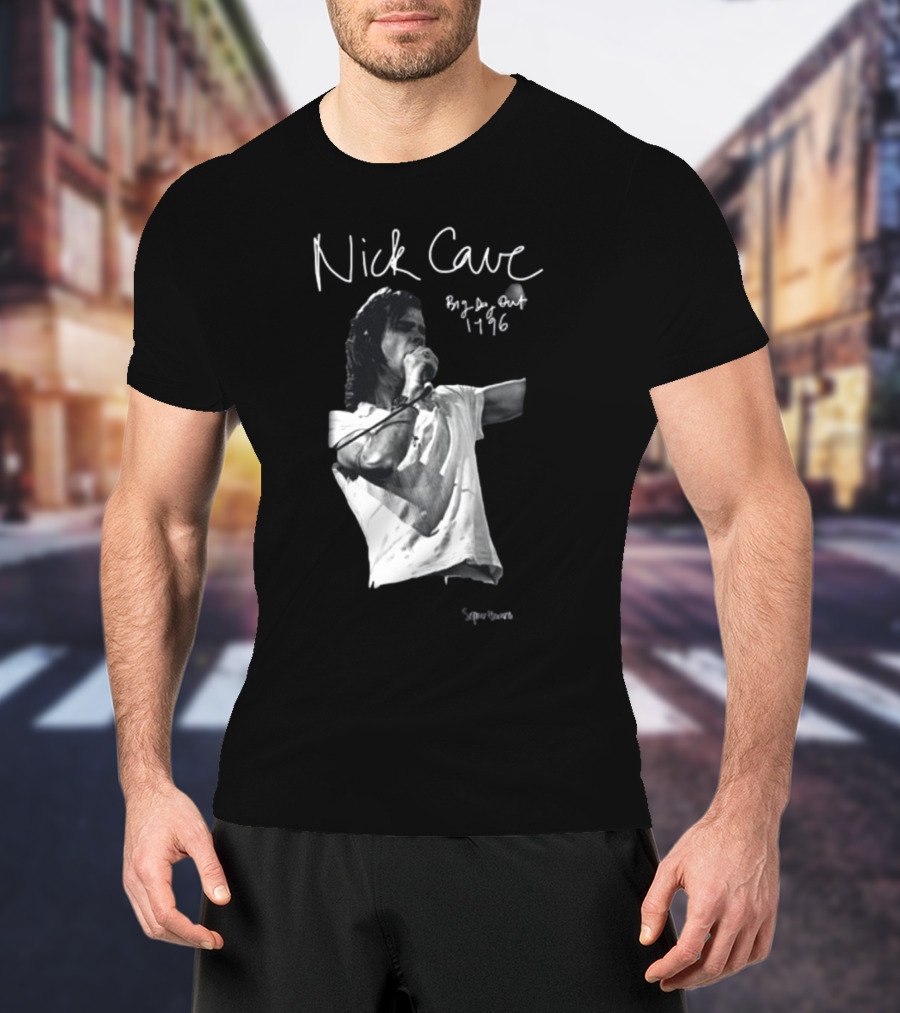 Nick Cave Big Day Out 1996 Live Performance T-Shirt