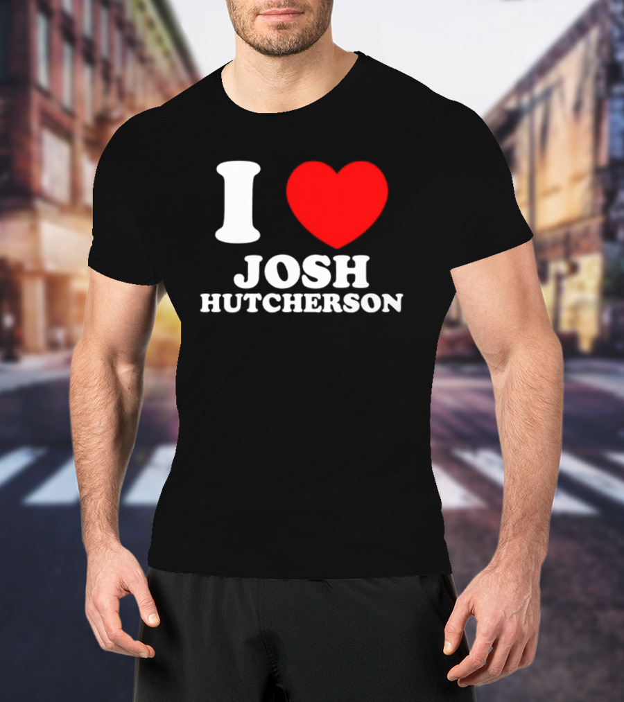 Samantha I Love Josh Hutcherson I Heart Josh Hutcherson T-Shirt