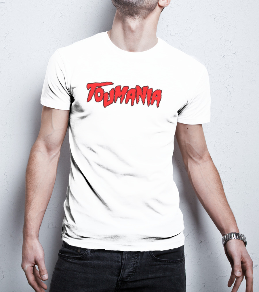 Basketghoul Toumania Spooky Text T-Shirt