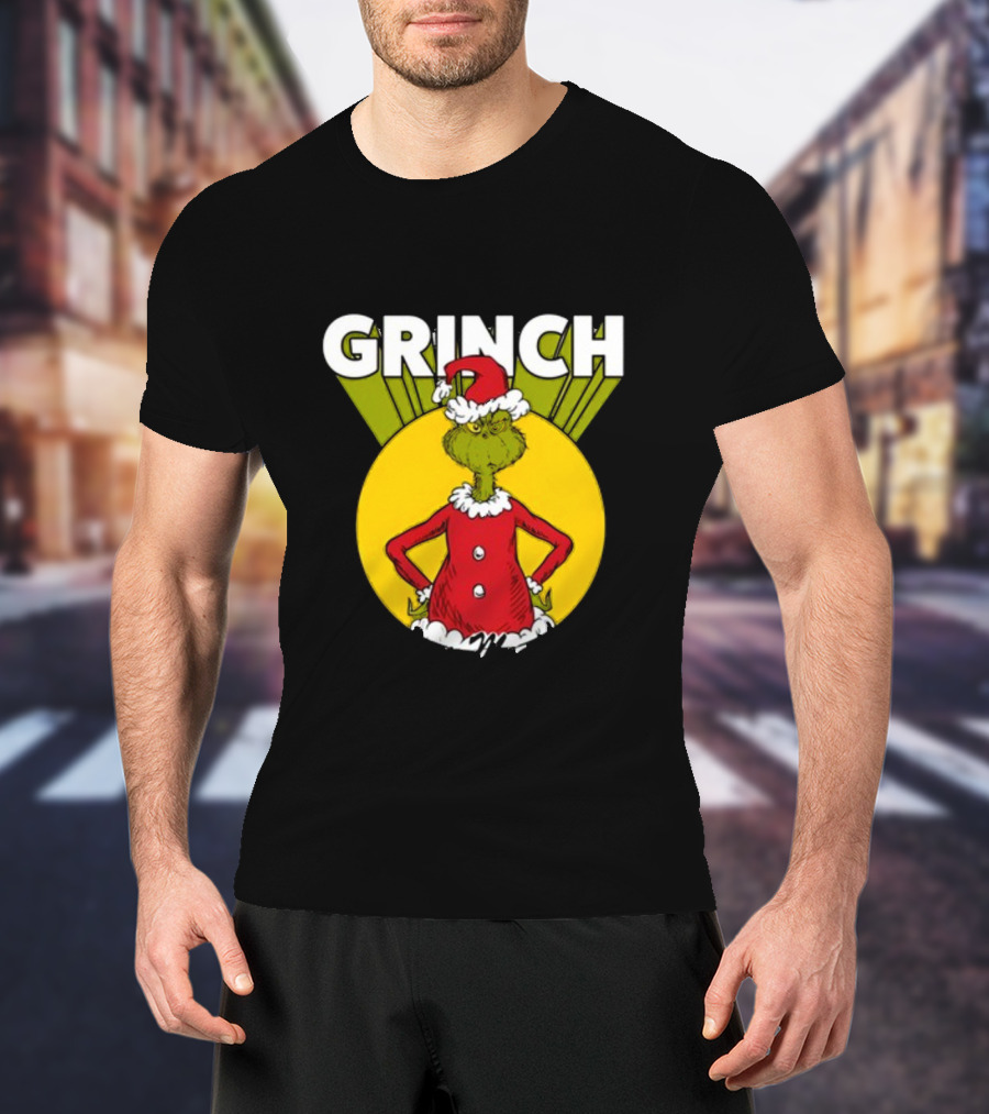 Junior's Dr. Seuss The Grinch You're A Mean One Christmas T-Shirt