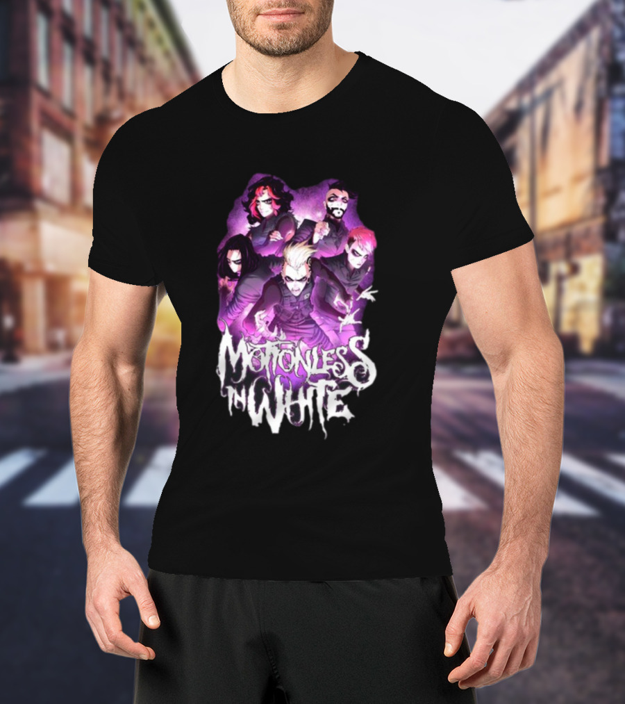 Motionless In White Band Artwork This Is War T-Shirt