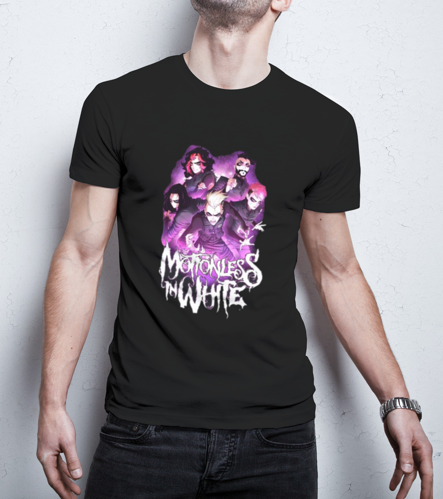Motionless In White Band Artwork This Is War T-Shirt