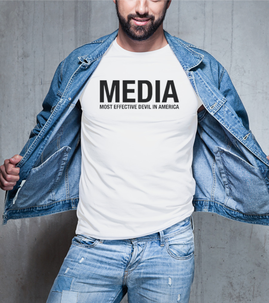 Robert W Malone Md Media Most Effective Devil In America T-Shirt